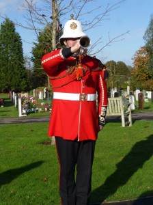 Bugler on November 11